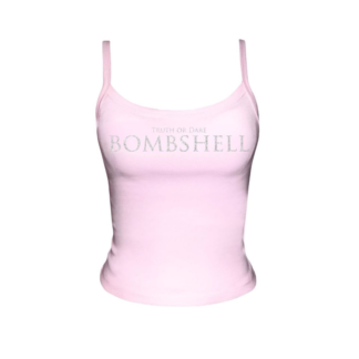 Camisa de tirantes bombshell pink