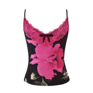 Camisola Floral Fucsia