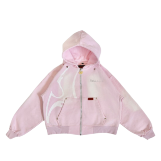 Hoodie Colorblock Rosa 2000